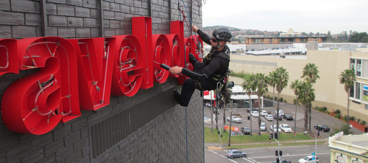 professional sign installation